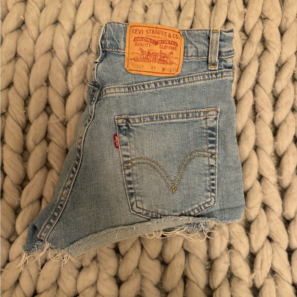 Levi 525 cutoff shorts